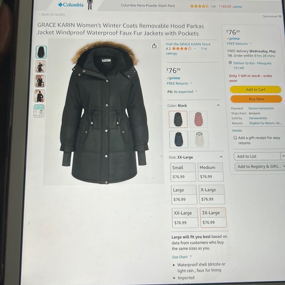 Winter Coat - Picture 6 of 9